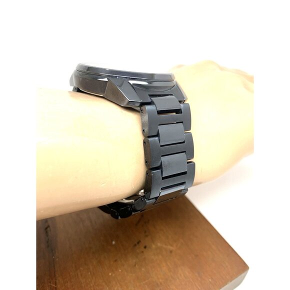 Movado Mens Watch 3600862 Bold Verso Blue Dial Swiss Quartz Stainless Steel 42mm - Picture 13 of 15